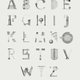 Illustration for article titled An Intricate Typeface Made Out of Historys Greatest Inventions